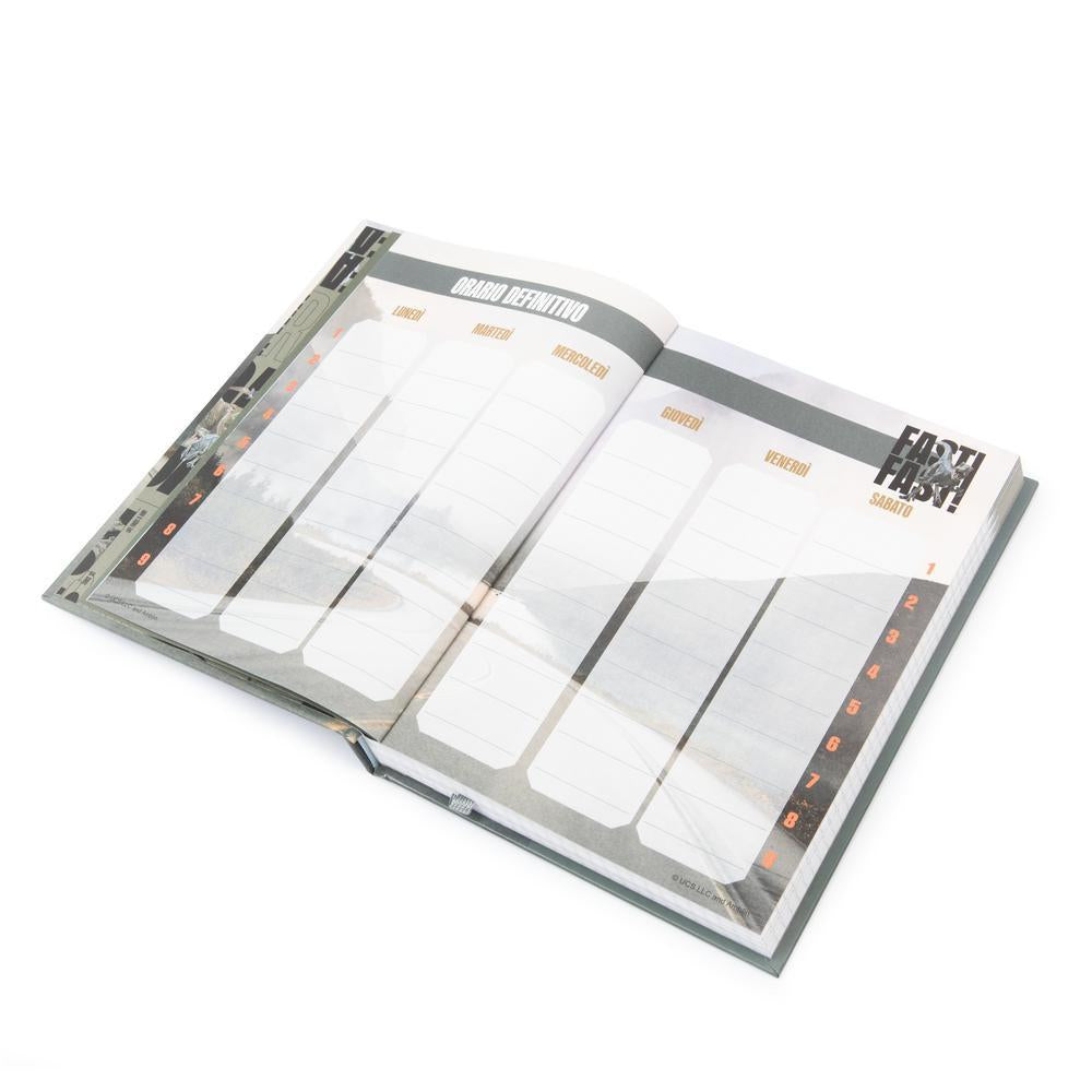 Diario Standard Giornaliero Jurassic World, Non Datato, 10 Mesi - Giochi Preziosi