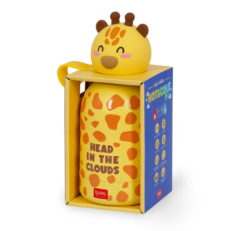 Borraccia Termica per Bambini 310ml - Hot&Cold BFF Teddy Giraffe - Legami