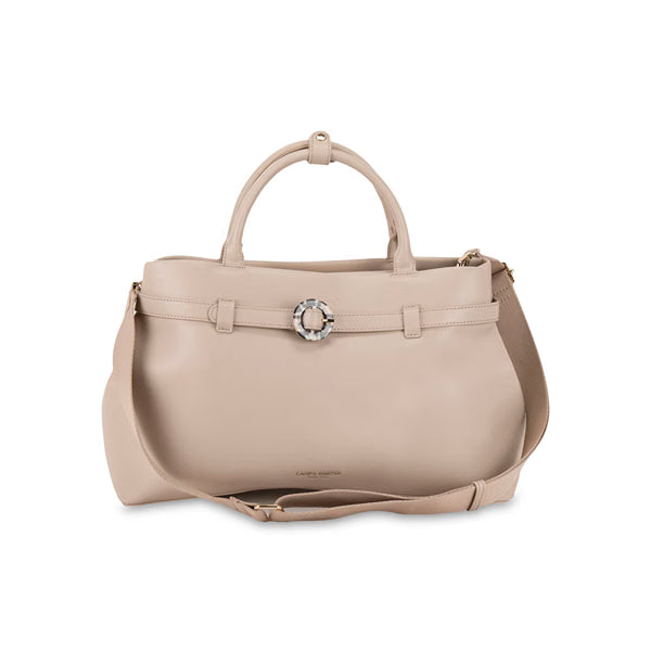 Borsa a Mano Twist Beige – Campo Marzio