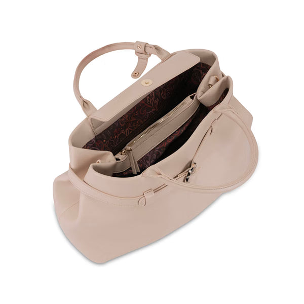 Borsa a Mano Twist Beige – Campo Marzio