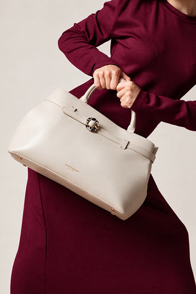 Borsa a Mano Twist Beige – Campo Marzio