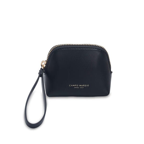 Portamonete Swirl Nero – Campo Marzio