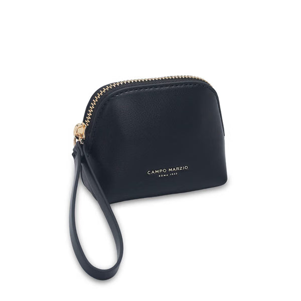 Portamonete Swirl Nero – Campo Marzio