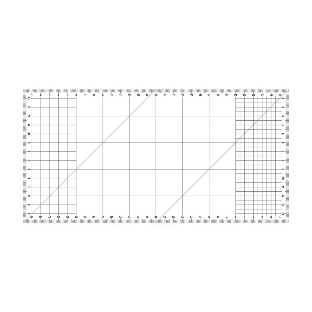 RETICOLI SARTORIA – maschera per sartoria cm. 30×15 con reticolo a passo misto o singolo
