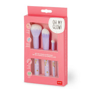 Set di 4 Pennelli per il Trucco Bee - Oh My Glow! - Legami