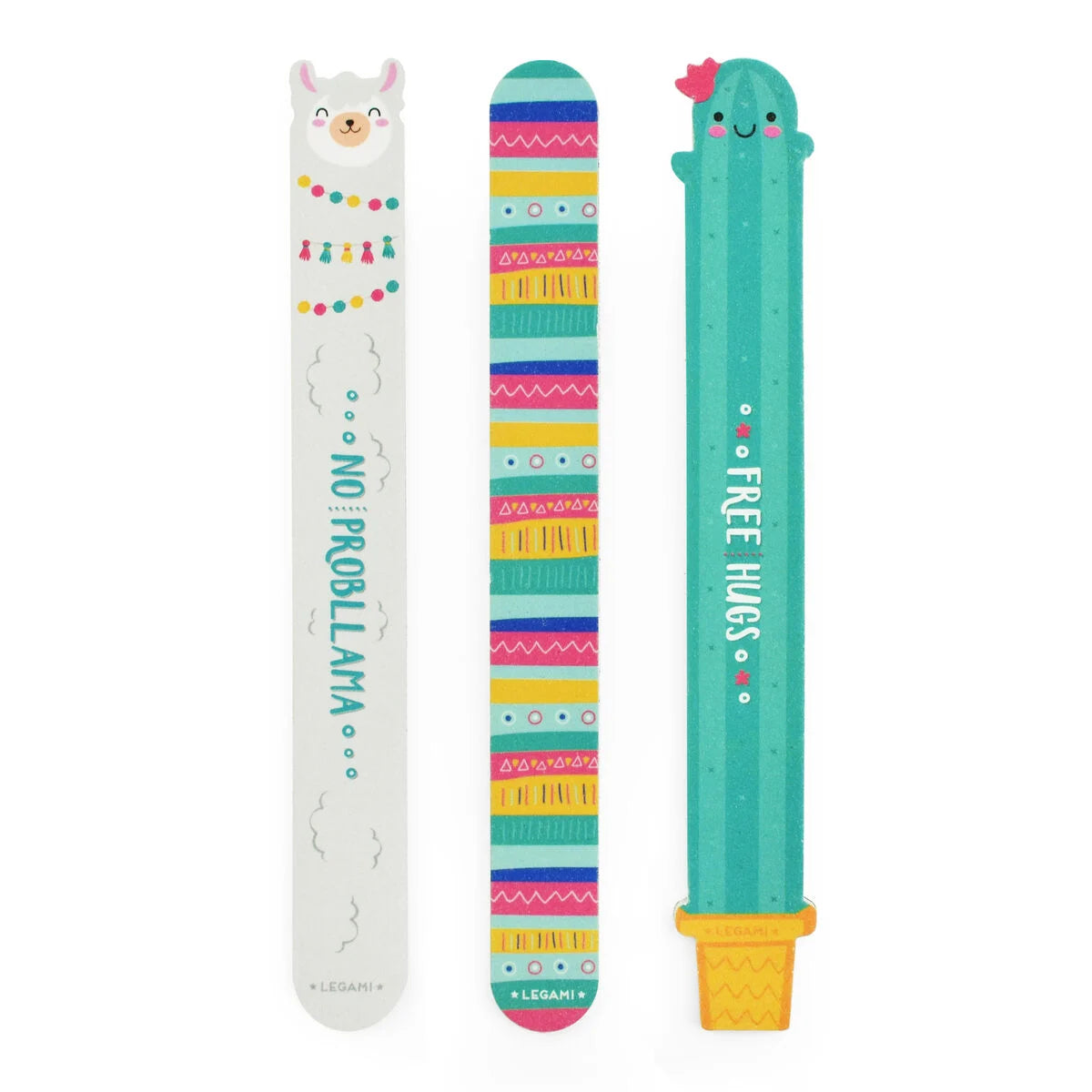 Set di 3 Lime per Unghie Llama - Nails Before Males - Legami