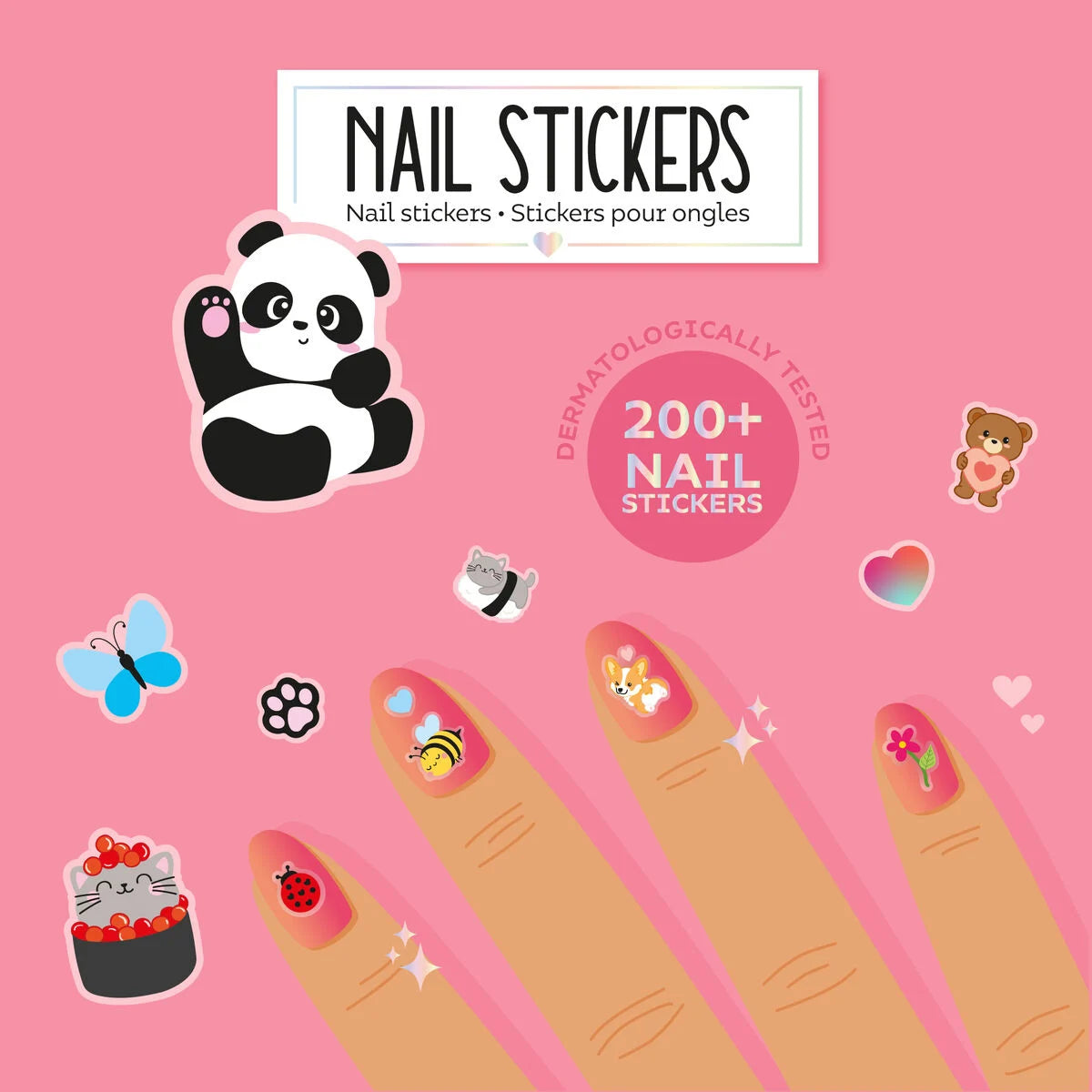 Adesivi per Unghie Cute Animals - Nail Stickers - Legami