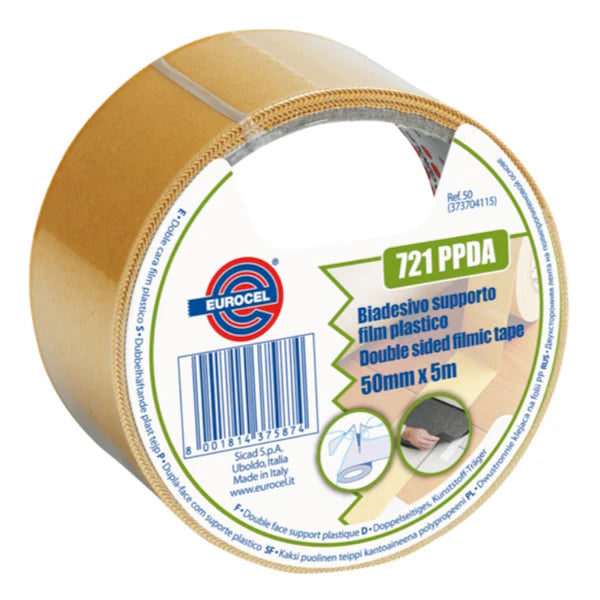 EUROCEL NASTRO BIADESIVO BIANCO MM50X25MT ART.721 PPDA