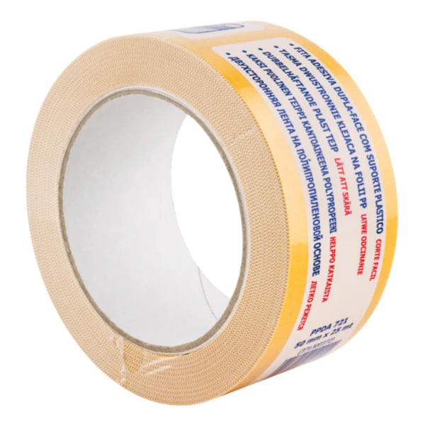 EUROCEL NASTRO BIADESIVO BIANCO MM50X25MT ART.721 PPDA