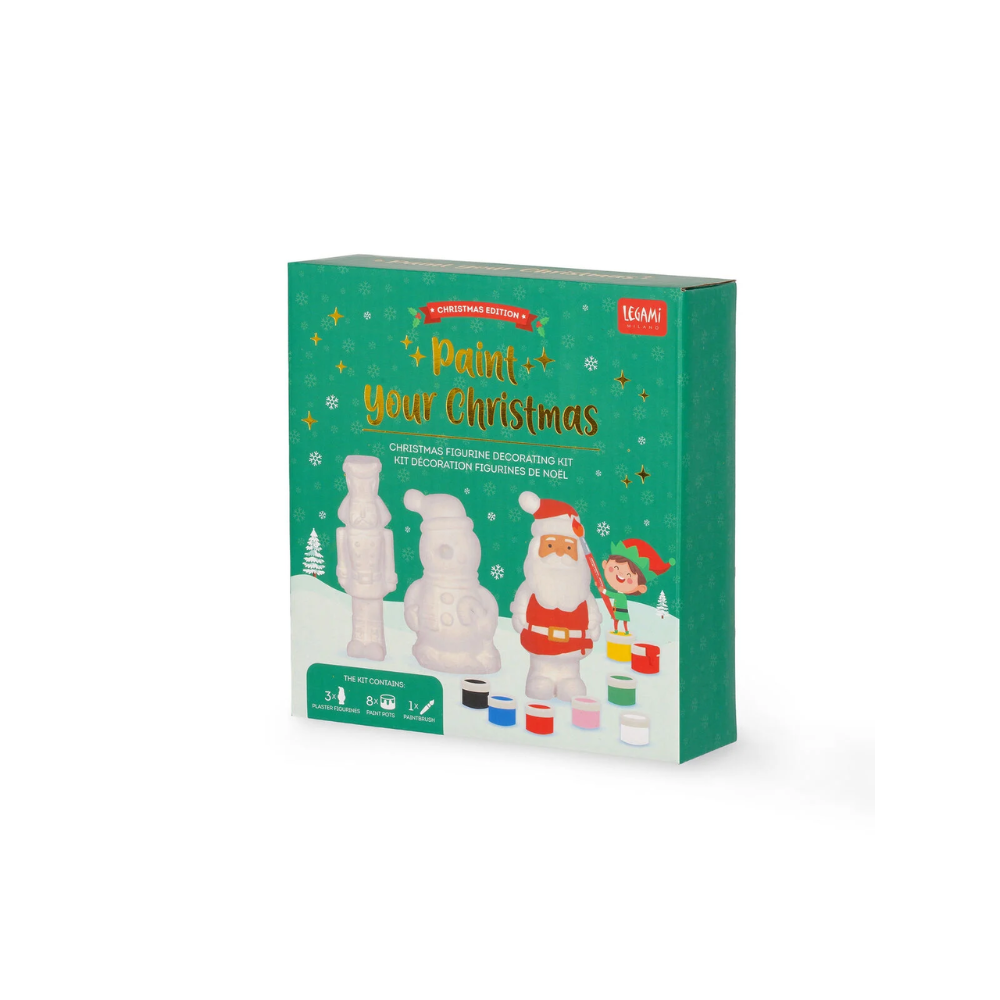 Kit Decorazione Statuette di Natale - Paint Your Christmas -Legami