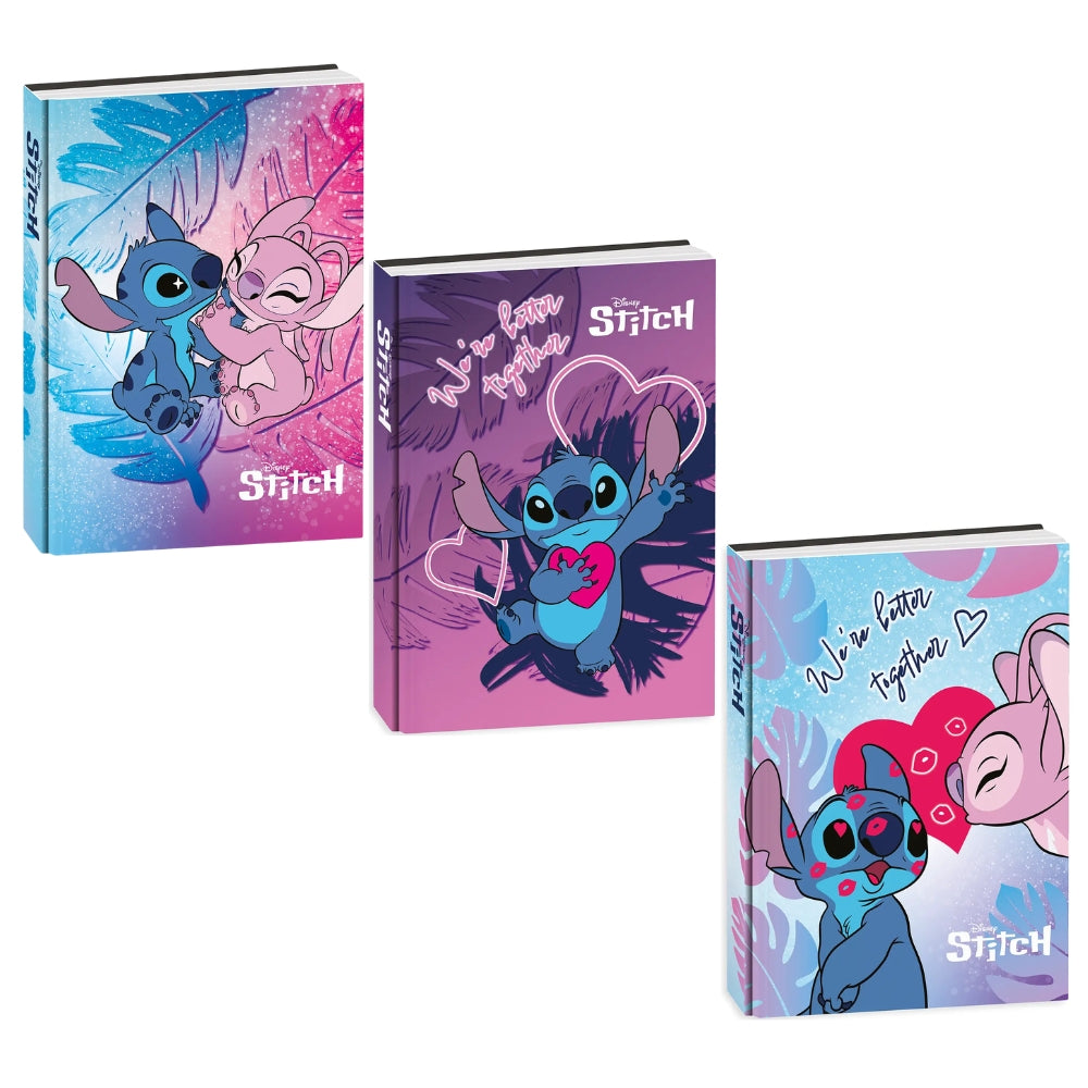 Diario Standard Giornaliero Lilo & Stitch, Non Datato, 10 Mesi - Seven