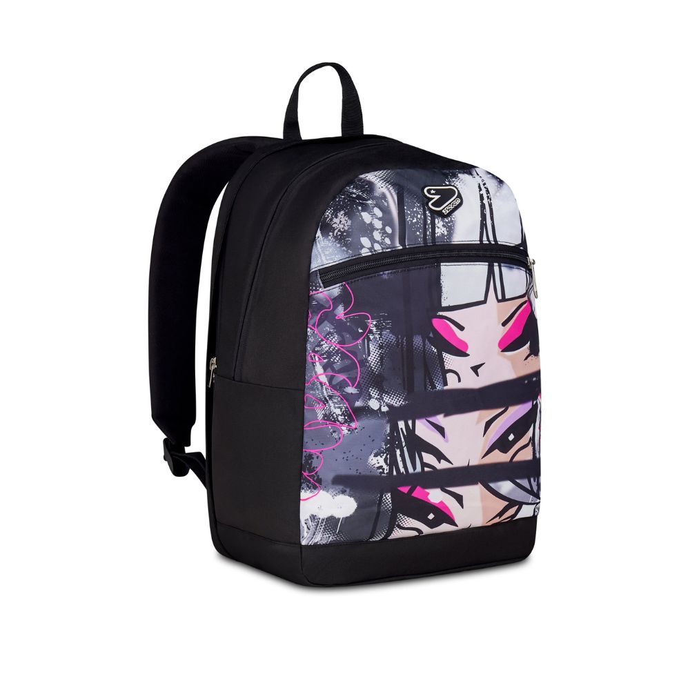 Zaino Seven® Reversibile con Earphones Wireless - Gray Shadow