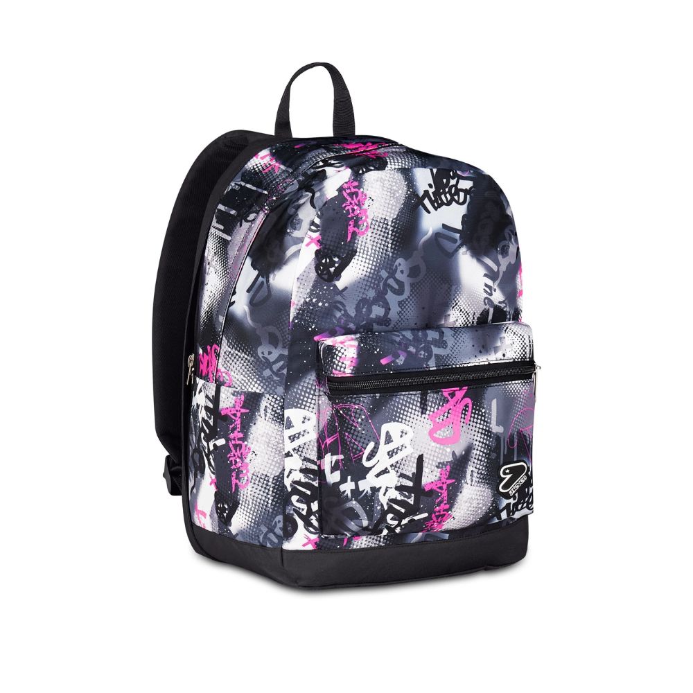 Zaino Seven® Reversibile con Earphones Wireless - Gray Shadow