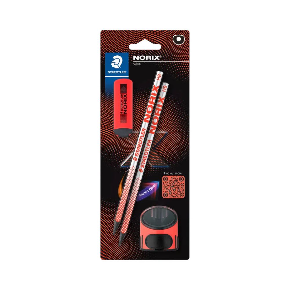 Kit STAEDTLER Noris HB Rosso