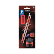 Kit STAEDTLER Noris HB Rosso