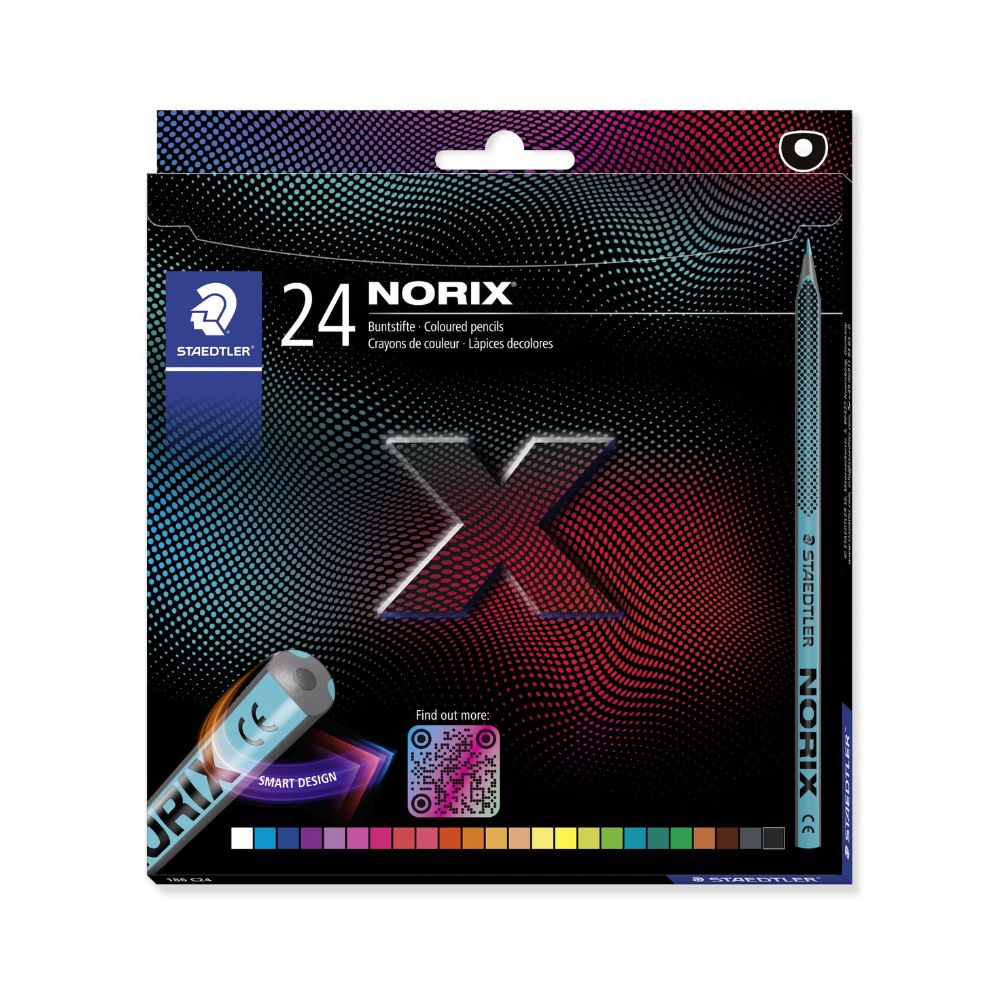Pastelli Staedtler Norix – Confezione da 24 pezzi