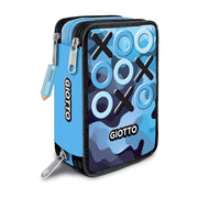 Astuccio 3 Zip Camouflage Grey - Giotto