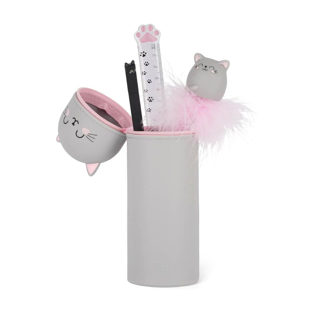 Astuccio Scuola 2 in 1 - Kawaii di Legami (Kitty Paw)