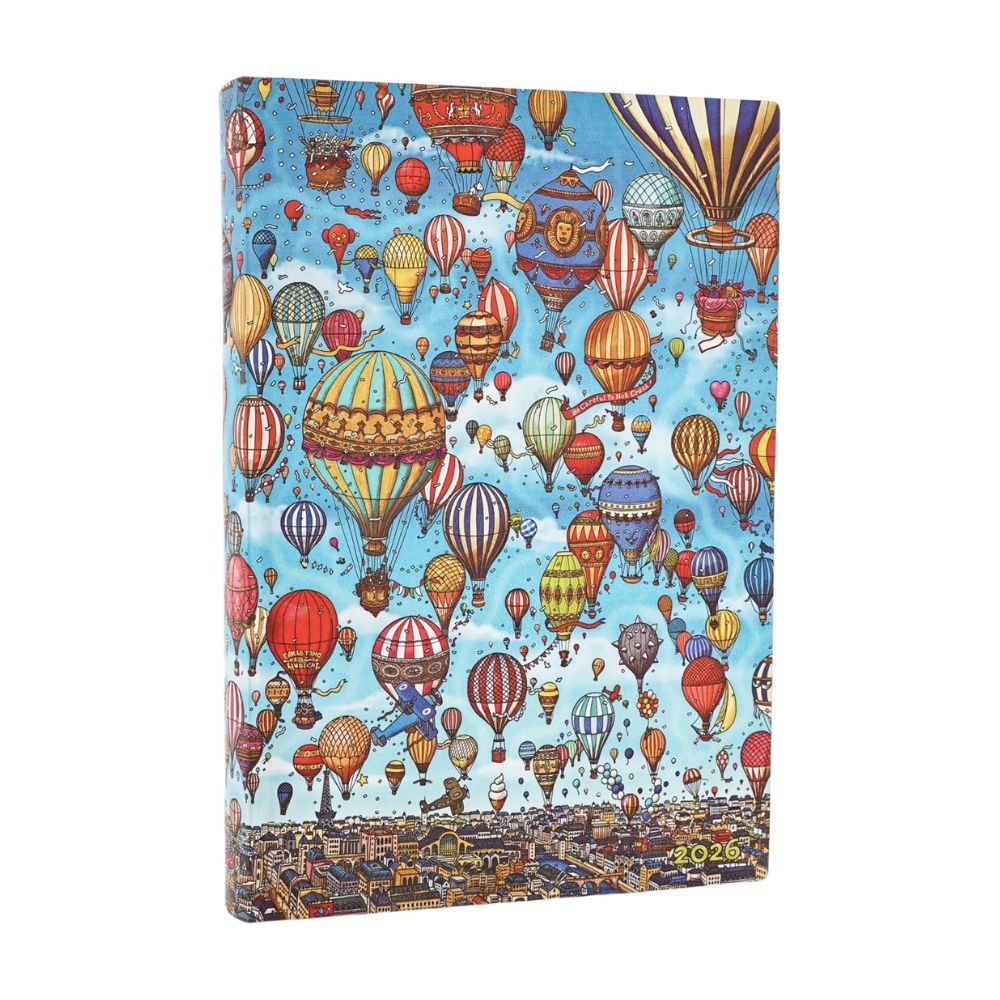 Agenda Paperblanks 2026 Festival delle Mongolfiere – Pierre Detective