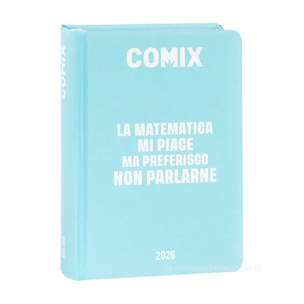 Agenda Comix 2025-2026 Standard 16 mesi Azure