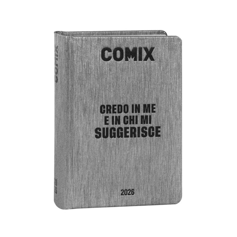 Agenda Comix 2025-2026 Standard 16 mesi Gear Black