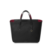 Borsa Ashley Handbag Black-Burgundy – Campo Marzio