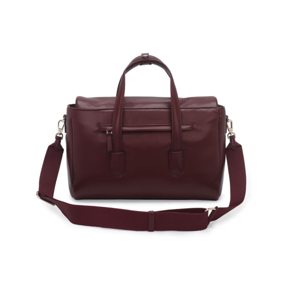 Borsa a mano Adelaide Handbag Burgundy di Campo Marzio