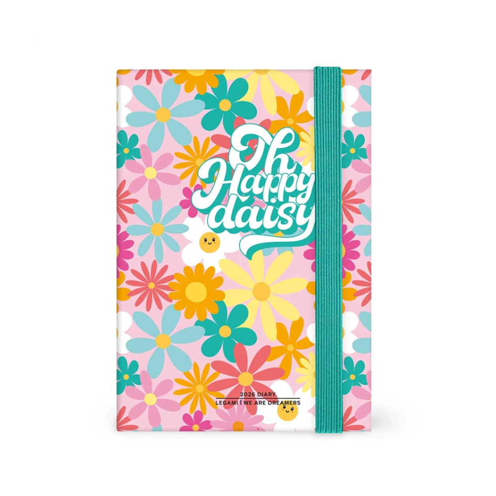 Agenda 12mesi Giornaliera Small Photo Daily Daisy 2026 | Legami