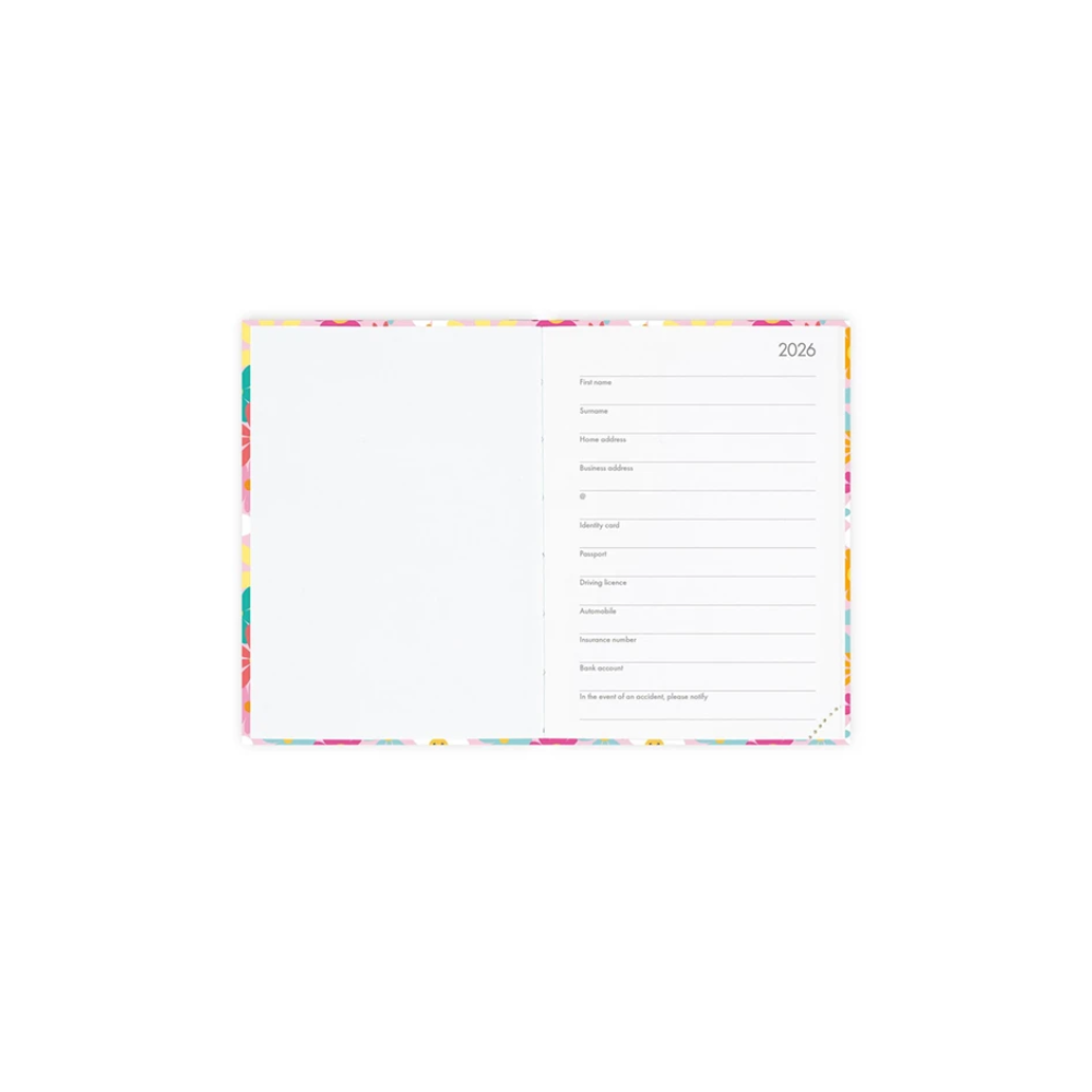 Agenda 12mesi Giornaliera Small Photo Daily Daisy 2026 | Legami