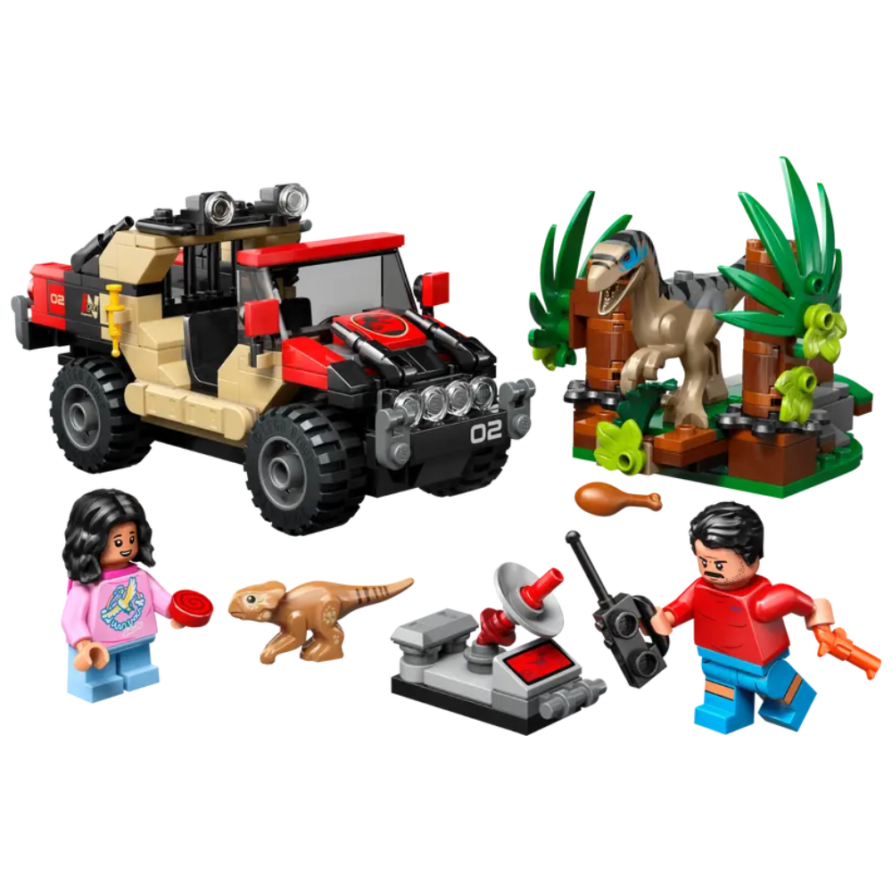 LEGO® Jurassic World – Fuga dal Raptor sul fuoristrada