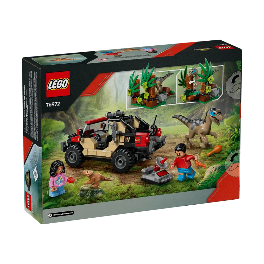 LEGO® Jurassic World – Fuga dal Raptor sul fuoristrada