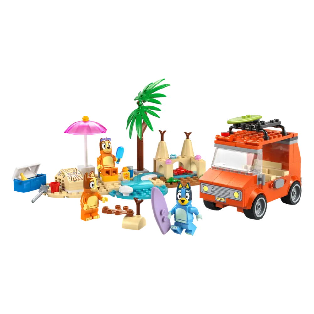 LEGO® DUPLO – Vacanza sulla spiaggia della famiglia di Bluey