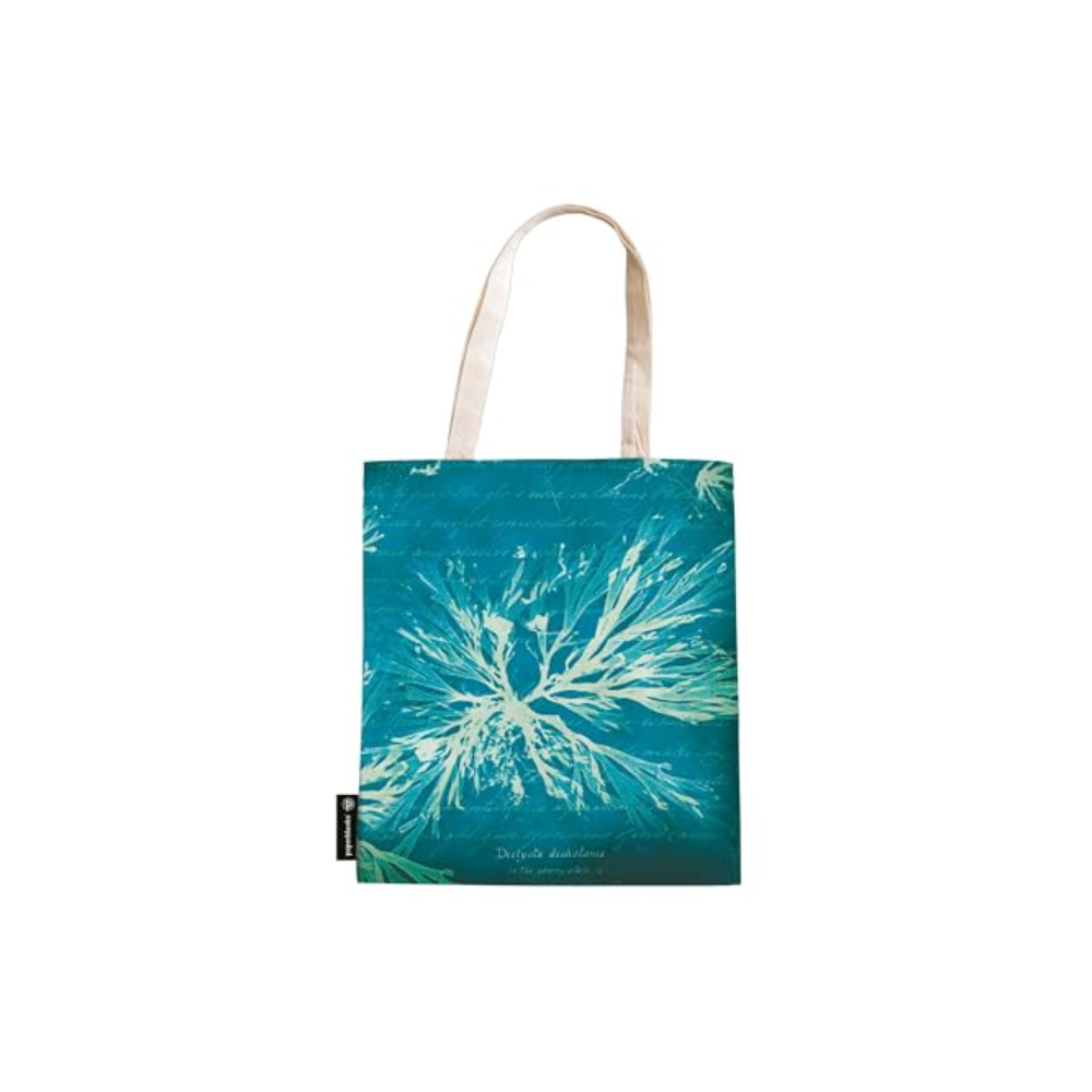 Borsa in Tela "Anna Atkins "Cyanotypes Sea Flowers"