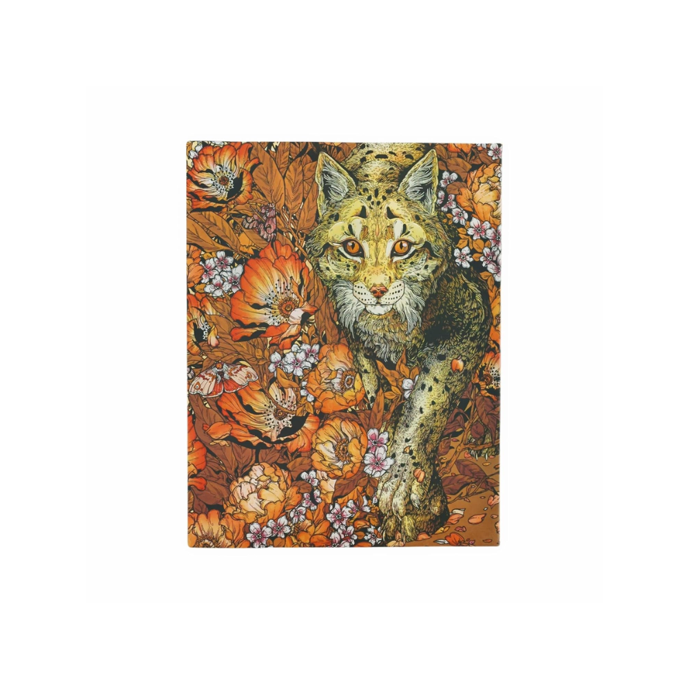Lynx Rising Ultra Lined Softcover Journal, 176 pagine, 100 GSM – Paperblanks (Erica Williams Art)