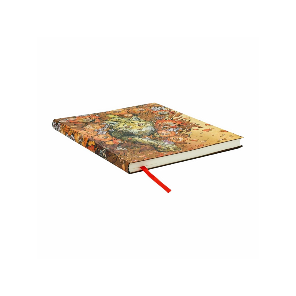 Lynx Rising Ultra Lined Softcover Journal, 176 pagine, 100 GSM – Paperblanks (Erica Williams Art)