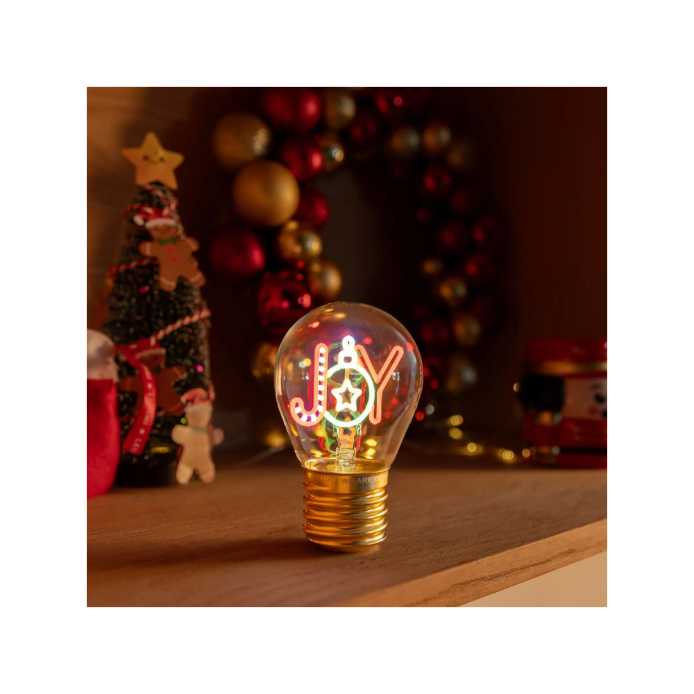 Lampada Decorativa da Tavolo a Forma di Lampadina - Joy - Bulb Fiction - Legami