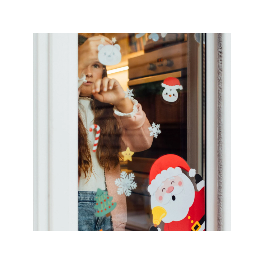 Set 70 Adesivi Elettrostatici per Finestra - Windo-Wow - Legami