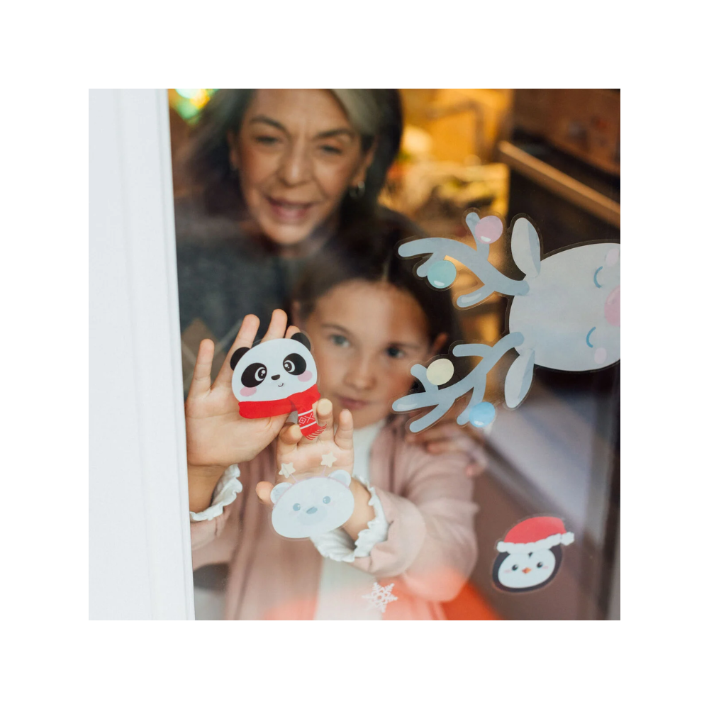 Set 70 Adesivi Elettrostatici per Finestra - Windo-Wow - Legami