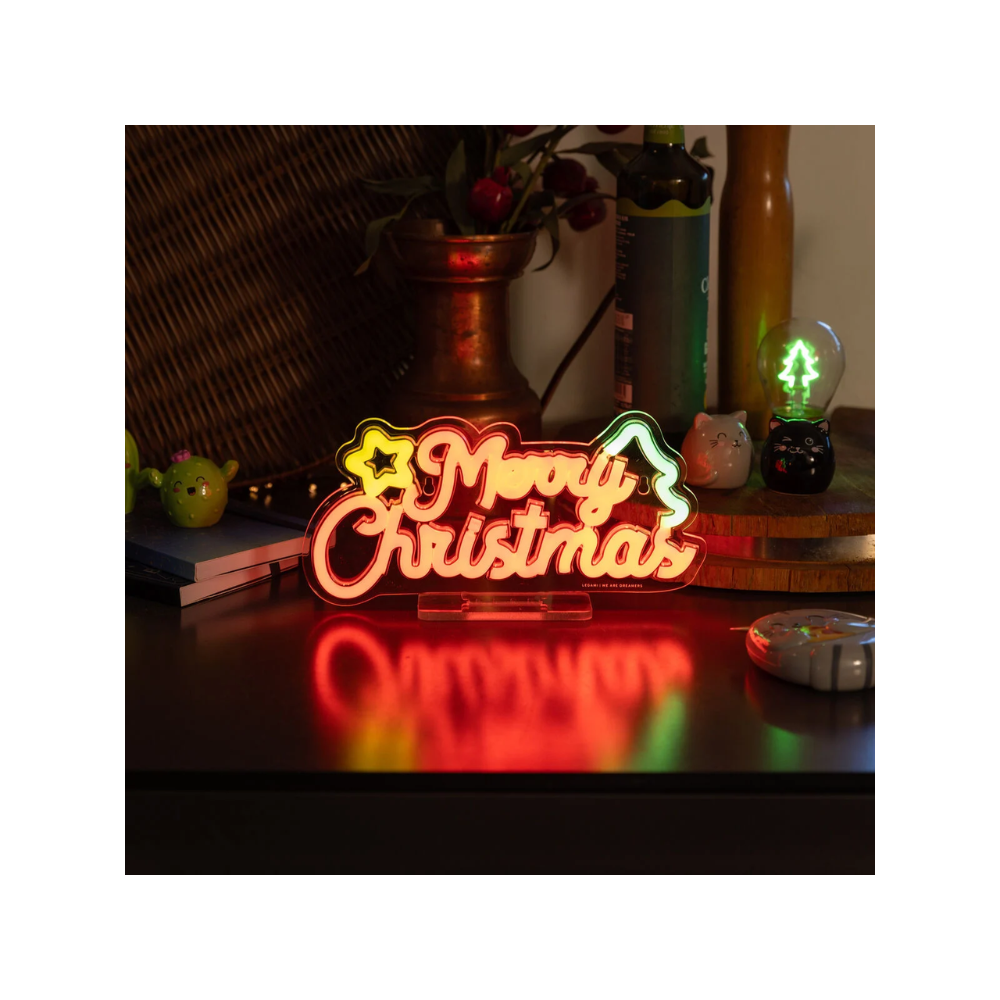 Lampada Led Effetto Neon - Merry Xmas - It's a Sign - Legami