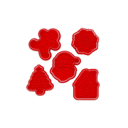 Set di 5 Formine per Biscotti con Timbro - Cookie Time! - Legami