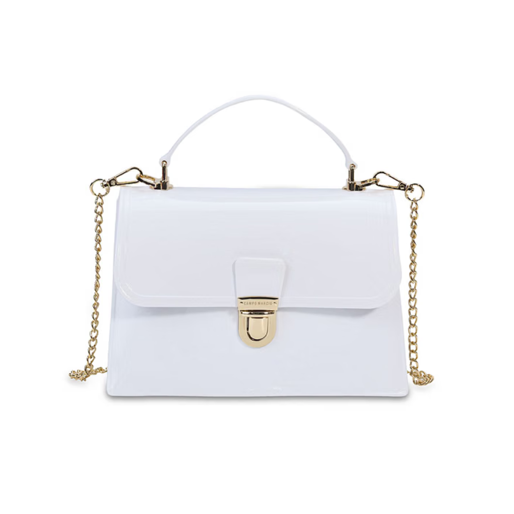 Borsa Angelina Handag White  - Campo Marzio