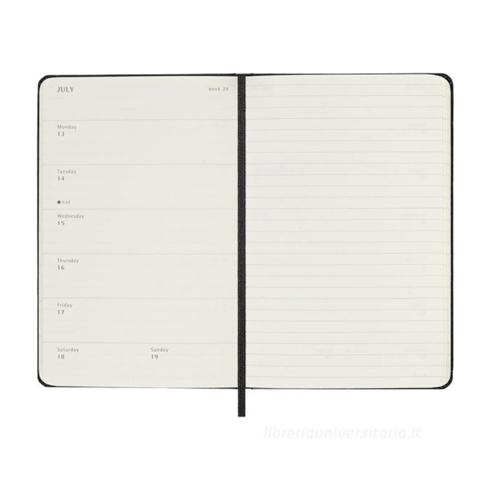 Agenda Settimanale 12 mesi 2026 - Moleskine