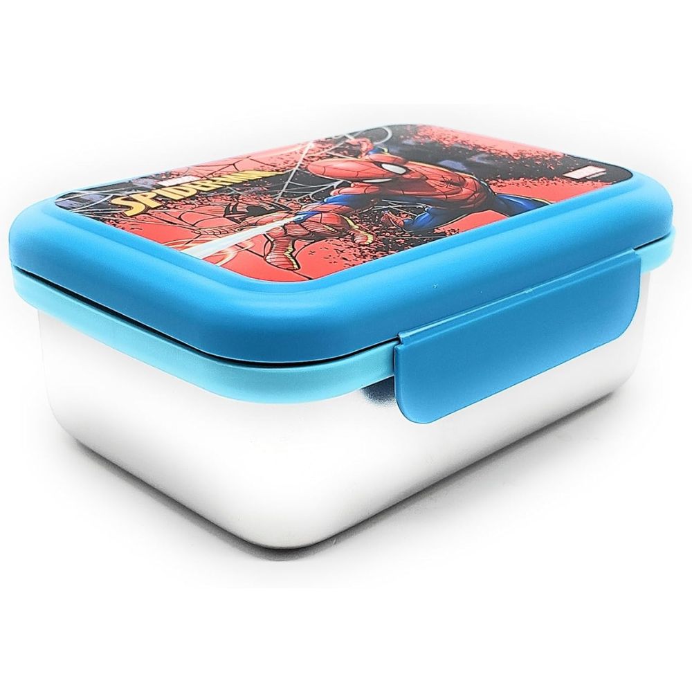 Seven Portamerenda in Acciaio Inox SPIDERMAN – Rosso - Marvel