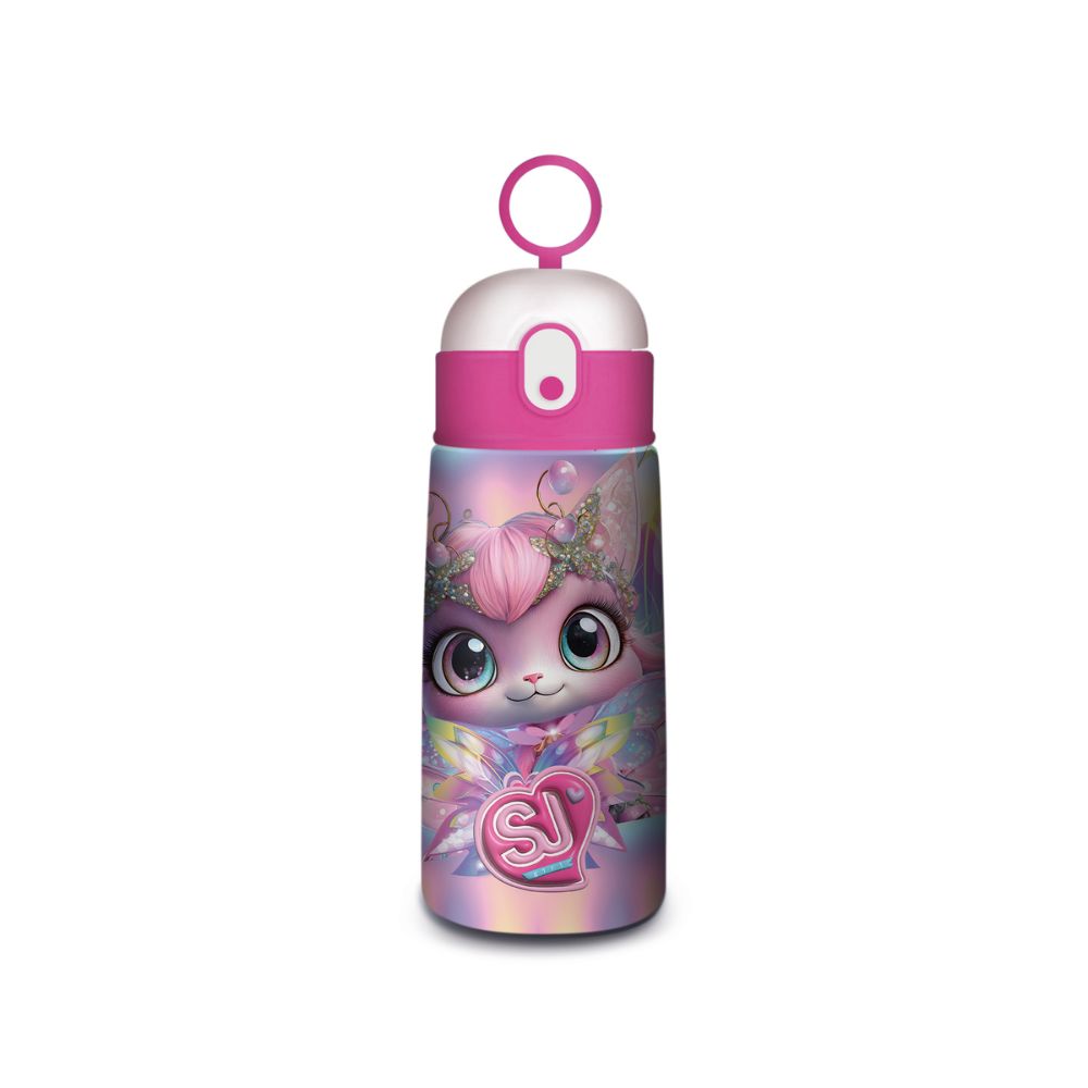 SJ Gang Girl – Borraccia Termica con Animali, 500 ml, Ecologica e Isolante