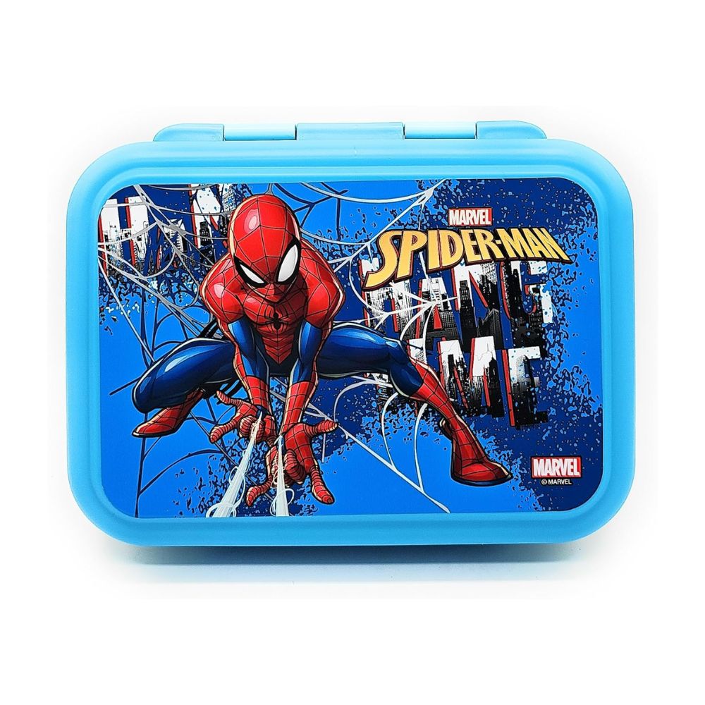 Seven Portamerenda in Acciaio Inox SPIDERMAN – Celeste - Marvel