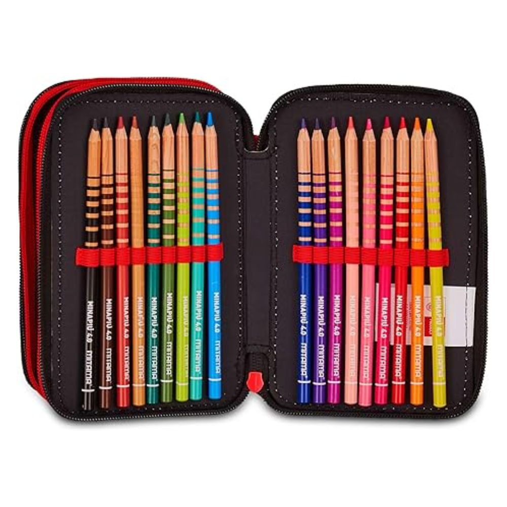 Astuccio Milan 3 Zip - Seven