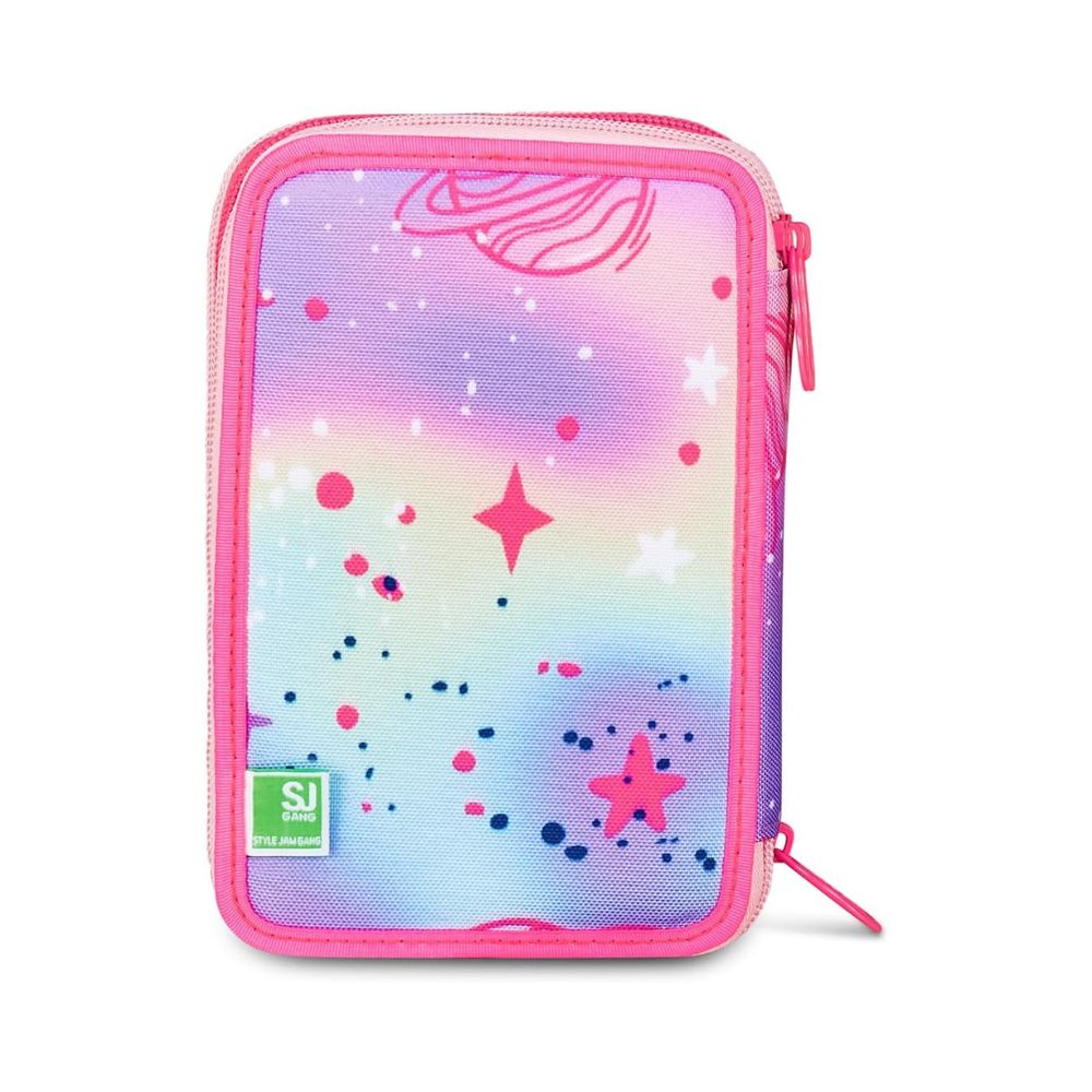 SJ GANG STYLE JAM GANG – Astuccio 3 Zip Cat Led Rosa - SEVEN