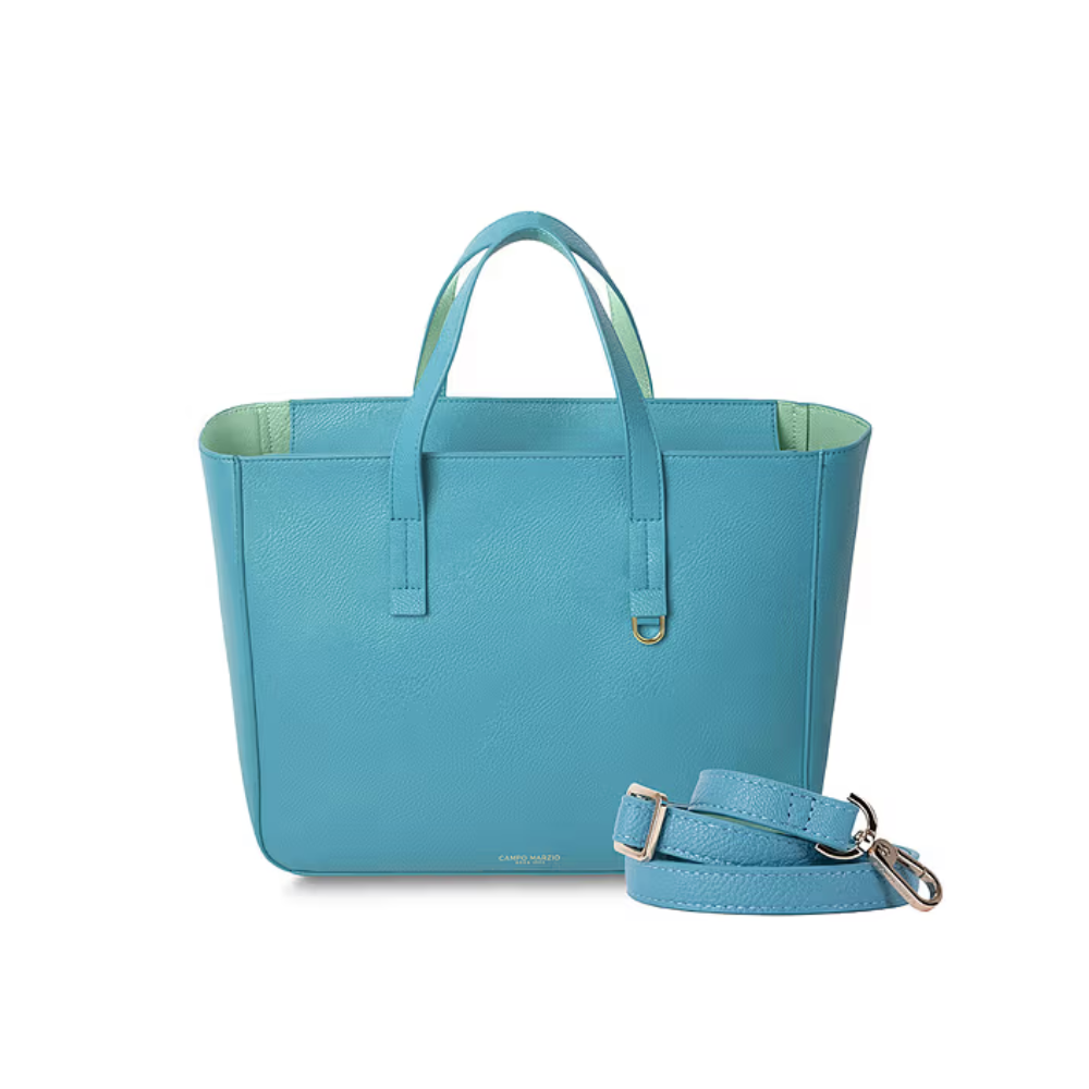 Borsa a Mano Ashley blue jeans mint - Campo Marzio