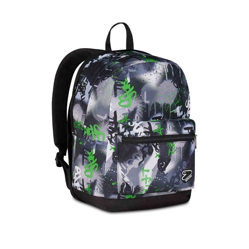 Zaino Reversibile Seven® The Double Gray Shadow con Earphones Wireless LED