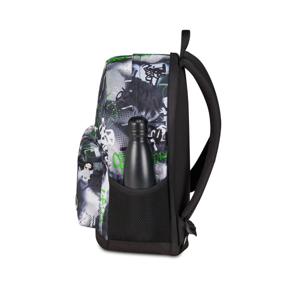 Zaino Reversibile Seven® The Double Gray Shadow con Earphones Wireless LED